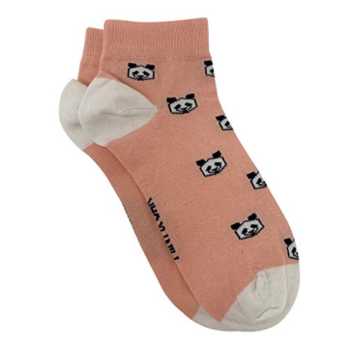 Image of Mint & Oak Men Ankle Socks, Printed Funky Socks, Cotton Unisex Ankle Length Sock, Odour Free Socks - Pack of 1