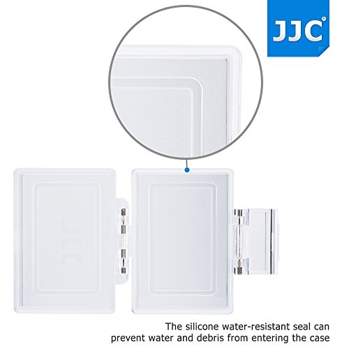 4-Pack Jjc Compatible Camera Battery Case For Canon Lp-E6N Lp-E8 Lp-E12 Lp-E17 For Nikon En-El15 En-El14A For Sony Np-Fz100 Np-Fw50 Np-Fm500H Np-Bx1 For Fujifilm Np-W126S Np-95 For Olympus Bln-1 Bls-5 #TOP4