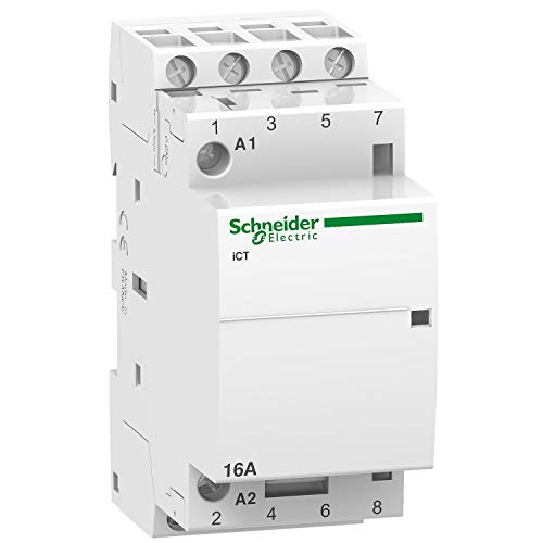 Schneider Electric Relay A9 °C22814 4S 16 A 220 – 240 Vac Acti9 Installazione Schã ¼ Tz Per Modulare 3606480097096