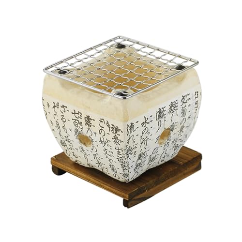 Estufa de arcilla japonesa portátil multifunción para camping, barbacoa para el hogar y cocina al aire libre, ligera y fácil de usar
