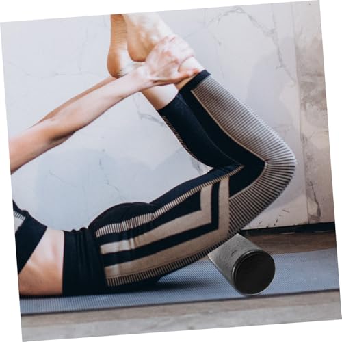 Rodillo de Espuma Sólida para Yoga y Masaje, Multifuncional para Fitness, Alivia Músculos de Espalda, Piernas y Pies, Alta Elasticidad y Resistencia a Roturas (15x45 cm) miniatura 4