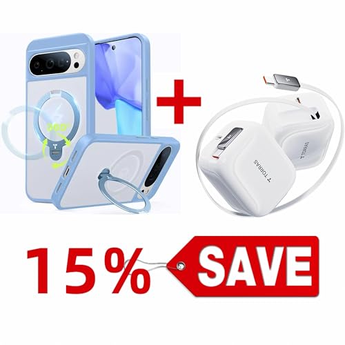 Fast Charging with Phone Protection USB-C 40W Retractable Charger and case — Buy Together to Save 15%