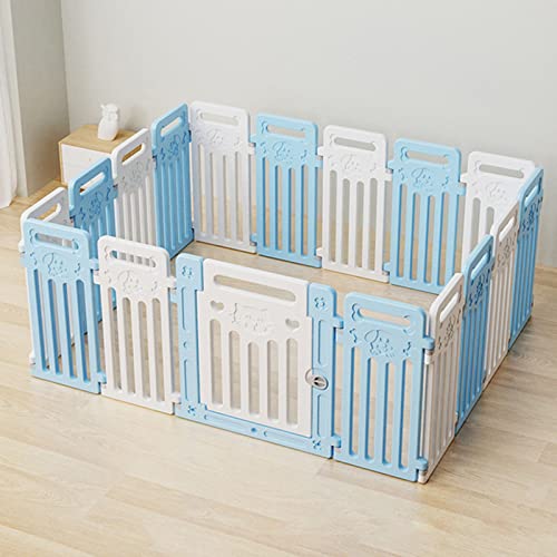 Parc pour chien intérieur et cage à lapin modulable plastique robuste - 5