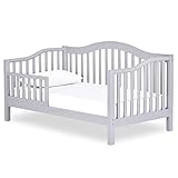 Dream On Me Austin Toddler Day Bed in Pebble Grey, Greenguard Gold Certified