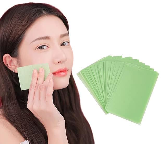 THECLOUDMALL®Oil Blotting Sheets for Face 100pcs personal face oil blotting paper bamboo charcoal oil absorbing sheets natural green tea oil absorbent paper (rose pink) 3