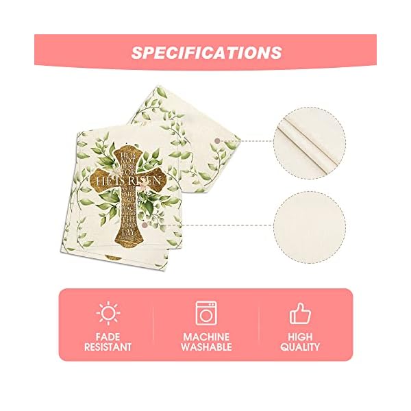 Artoid mode he is risen easter table runner spring summer seasonal holiday kitchen dining table decoration for indoor outdoor home party decor 13 x 72 inch  urban country home decor