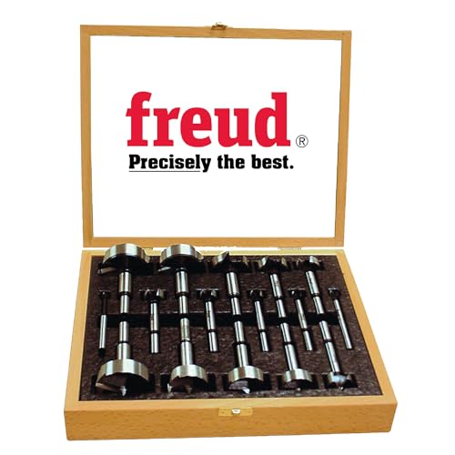 Freud PB-100: 1/4' to 2-1/8' (Dia.) 16 Pcs. Forstner Bit Set