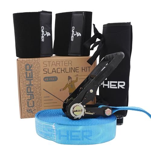 Cypher Slackline Starter Kit 82 ft (25 m)