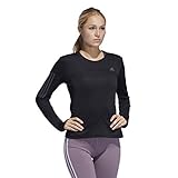 adidas damen response long sleeve Normale Passform adidas Damen Own The Run Long Sleeve Tee Women Hemd, schwarz, X-Small