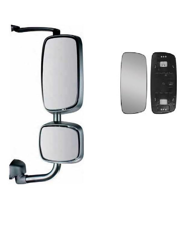 VETRO SPECCHIO RETROVISORE ESTERNO DX SX COMPATIBILE CON DAF XF95 XF105 65 75 85 CF