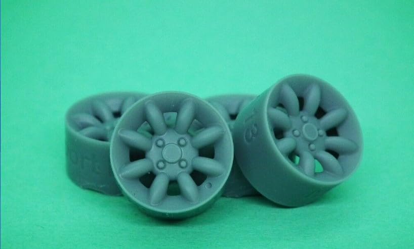 USCP 24P142 1/24 Suitable for Model kit of car 13 inch Rover Mini Sport Pack Resin kit Upgrade Accessories, Grey