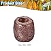 PATIKIL 180m/590Ft Polyester Nylon Plastic Rope, Twine Household Bundles Ropes Roll for Gardening Packing Crafting DIY, Brown