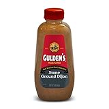 GULDEN'S Stone Ground Dijon Mustard Squeeze Bottle, 12 oz. (Pack of 12)