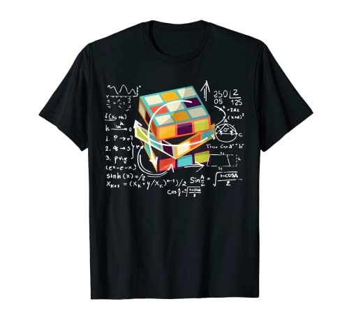Puzzle competitivo Cube Matemáticas Speed Cubing 80's Vintage Toy Camiseta