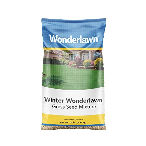 Barenbrug Wonderlawn Winter Grass Seed Mix for Lawn Care and Landscaping, 10 lbs. Bag