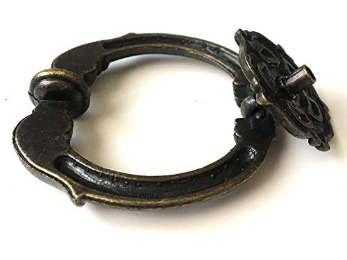 Poignées de tirage pour rénover une commode rétro look authentique bronze - 4