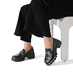 DREAM PAIRS Loafers for Women Platform Chunky Loafers Slip On Casual Shoes - Image 5