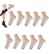 PANGEGE Tourmaline Ionic Body Shaping Stretch Socks, Unique Tourmaline Ionic Socks for Varicose V...