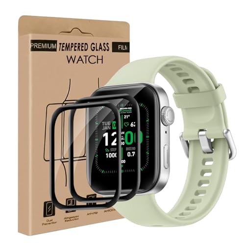 Cable Leader 2 protectores de pantalla para Huawei Watch Fit 3, protección contra arañazos, 3D sin burbujas, antipolvo, 0,15 mm HD, alta sensibilidad, Huawei Watch Fit 3, 2 unidades