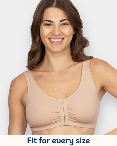 Image of Fruit of the Loom Women's Front Close Builtup Sports Bra