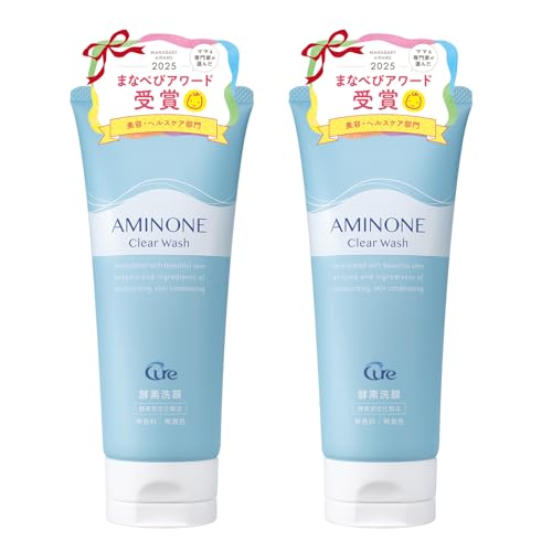 Cure(�L���A) �A�~�m�l�N���A�E�H�b�V�� �y�f��� �y�f �r�^�~��C CICA �N���C �z�� ���t�H�[�� �ь��P�A ���ɋ߂���_�� & �}�C���h�A�~�m�_�n���� �L���A ���� AMINONE Clear Wash 130g 2�{ �Z�b�g