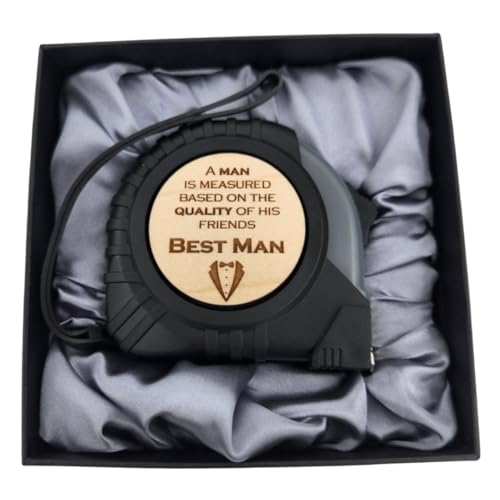 Best Man Gifts from Groom Tape Measure, Groomsman Gift, Wedding Party Present, Best Man Proposal,...
