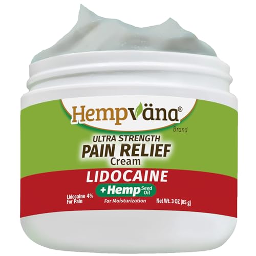 Hempvana Lidocaine Pain Relief Cream