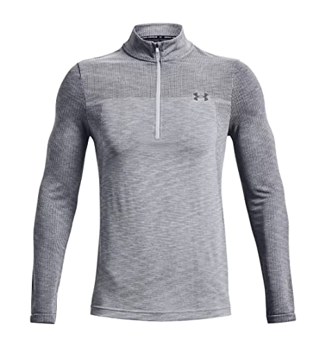 Haut Under Armour Men's UA Seamless 1/2 Zip gris XL pour homme active
