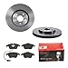 Produktbild 2 Bremsscheiben belüftet 314 mm + Bremsbeläge Vorne von Brembo Innenbelüftet (1420-54263) Bremsensatz Bremsanlage Bremsen-Kit,Bremsenset, Bremsscheiben, Bremsbeläge, Bremsen-Set, Beläge, Bremsbelag,