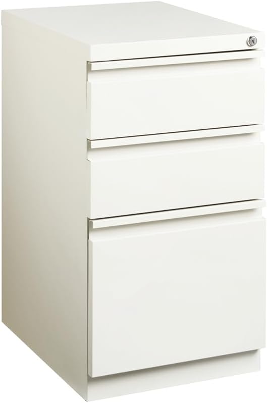 Scranton & Co UrbanPro - Archivador vertical inteligente de metal con 2 cajones de 18 pulgadas, color azul