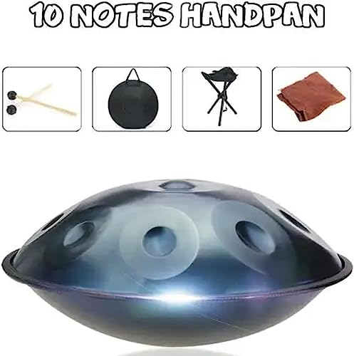Handpan Drum Acero 10 Notas 22 Pulgadas D Minor miniatura 2