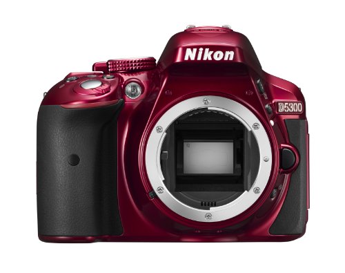 Nikon D5300 Digital SLR Camera - Black (24.2 MP, AF-P 18-55VR Lens Kit) 3-Inch LCD Screen