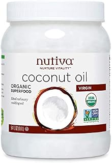 Nutiva Organic Cold-Pressed Virgin Coconut Oil, 54 Ounce