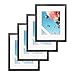 The Display Guys ~ 4 sets of 16x20 inches Black Wooden Photo Frame, Tempered Glass, Luxury Made Affordable, Each Frame with 1pc White Mat Board for 11”x14” Picture