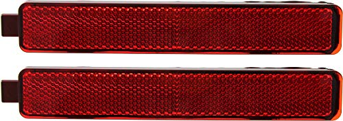 Garage-Pro Bumper Reflector SET Compatible with Chevrolet Equinox 2005-2009, Trailblazer 2002-2009, GMC Acadia 2013-2022, Buick Enclave 2008-2012 Rear, Driver and Passenger Side