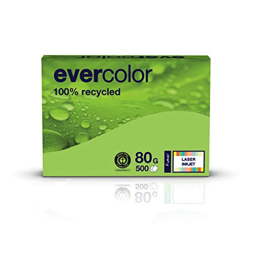 Rame de papier couleur A4 Clairefontaine 40027C vert citron 80g pour copieur