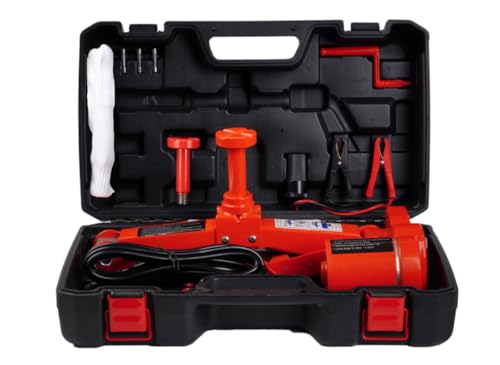 STANDTALL Electric Car Jack 3T Scissor Floor Jack Set 12V Automatic Vehicle Lift Kit for Road...