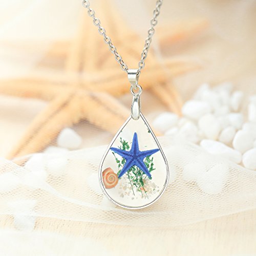 Simsly Fashion Necklace Starfish Pendant Drop Handmade Necklaces Chains Jewelry For Women And Girls #TOP3