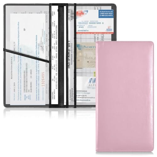 Organizador de Documentos para Auto Rosa miniatura 2