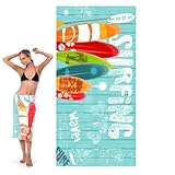 Liquidación de toallas de playa,toalla de piscina - Toalla de camping - Toallas de baño multifuncionales, manta de picnic ligera de secado rápido, portátil para adultos mujeres homm