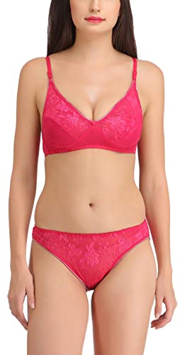 Image of FIMS - Fashion is my style Satin Nylon Lycra Spandex (4WAY) Bikini Set for Women for Beach Lingerie for Women Lingerie for Lingerie Set Bra Panty Set for Women with Bra Panty Set