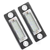 Rear Number Plate Light Compatible with VW for Caddy IV 2016-2020 for Transporter T5 2003-2015 for Syncro MK5 2005-2010 License Plate Light Car Number Lamp