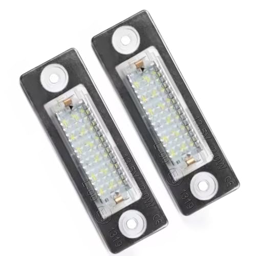 Rear Number Plate Light Compatible with VW for Caddy IV 2016-2020 for Transporter T5 2003-2015 for Syncro MK5 2005-2010 License Plate Light Car Number Lamp