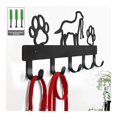 Cintre Mural Métal de Qualité Supérieure Style Silhouette Animaux de Compagnie - 4
