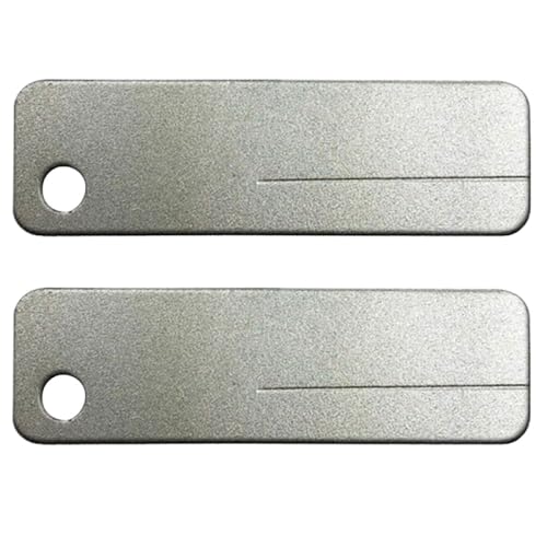 SagaSave 2 Pcs Mini Pocket Knife Sharpener Stone Diamond Sharpening Stone Whetstone Tool for Scissors Knives Ourdoor Kitchen Sharpen Tool
