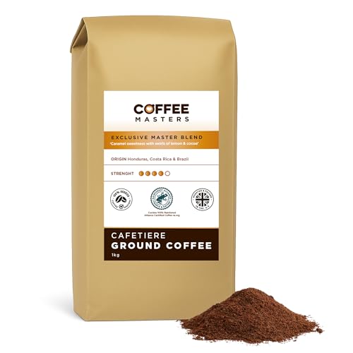 Coffee Masters Cafetiere Ground Coffee - Exclusive Master Blend 1kg