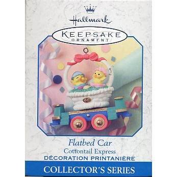 HallmarkCottontail Express - Flatbed Car 1999 Ornament Qeo8387