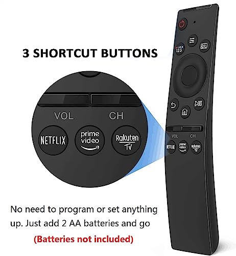Universal Remote Control Replacement for All Samsung TV, with Samsung TV Luminous Silicone Remote Case, Compatible with Samsung 4K Ultra HD LED LCD QLED UHD TVs