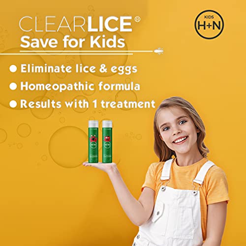 Clearlice Hair Lice Treatment Kit Includes Comb & Cap Children