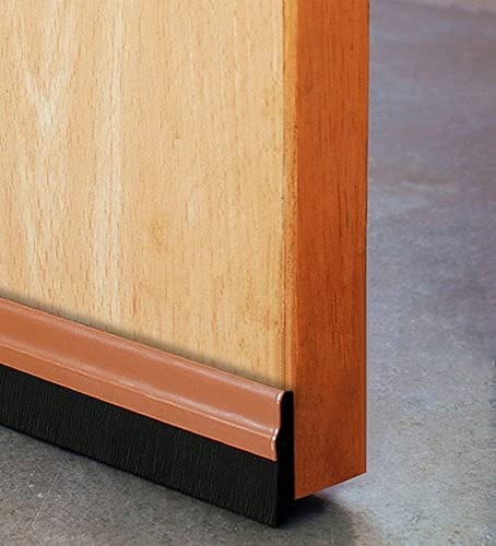 Home Door Seal Brush Alluminium Brown Plate with Brown Brush (39 x 1.5 inches) 1 pcs (B095BYHHQ1) Amazon Price History, Amazon Price Tracker